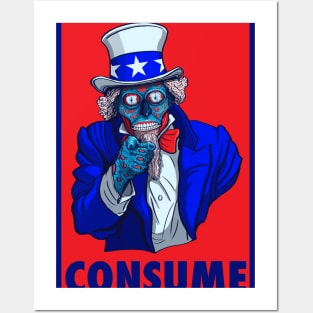 THEY LIVE  for Uncle Sam Posters and Art